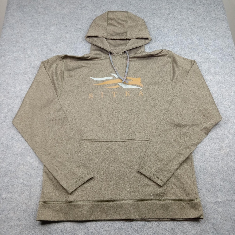 Sitka Men's Tan Hoodie